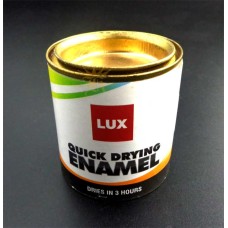 LUX Quick Dry Enamel Black 80ML 12'S