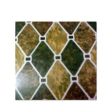 Diamond Block Green Ceramic Tiles 40x40