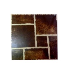 Dark Brown Bricks Ceramic Tiles 40x40