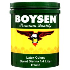 BOYSEN Latex Colors Burnt Sienna 1/4 Liter B1408