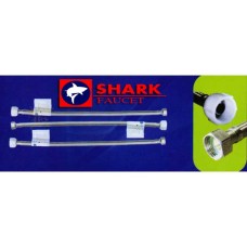 Shark Flelxible Hose Stainless 1/2X7/8X18 SF2567