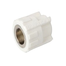 PPR White Female Adaptor 1"